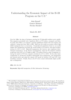 Understanding the Economic Impact of the H