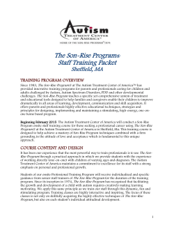 child facilitator training information