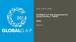 GRASP, the Voluntary Add-On to Assess Social