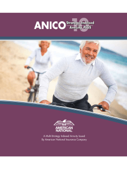 Strategy Indexed Annuity Plus 10 Brochure