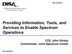 Program Review Net Centric Enterprise Services (NCES)