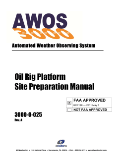 Oil Rig Platform Site Preparation Manual