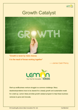 Growth Catalyst Brochure