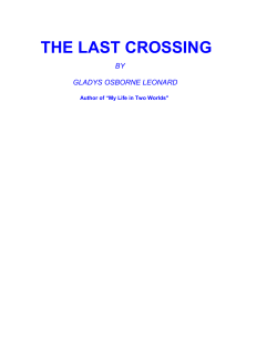 the last crossing