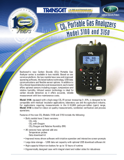 Bacharach CO2 Portable Gas Analyzers