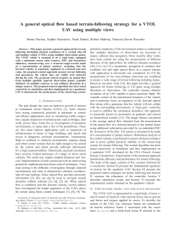 A general optical flow based terrain