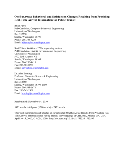 An Open-Source Transit Traveler Information System