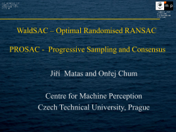 WaldSAC: Optimal Randomised RANSAC, PROSAC