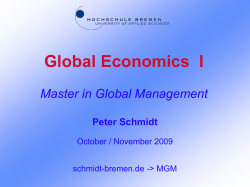 Global Economics