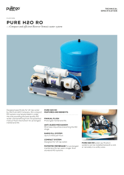 PURE H2O RO - The Pure H2O Company