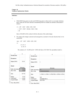 Chapter 14 - Test Bank Instant