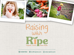 A Raising with Ripe Presentation