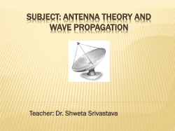 Antenna theory