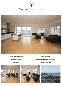 Penthouse Apartment Allocated Parking No Chain Two Bedrooms