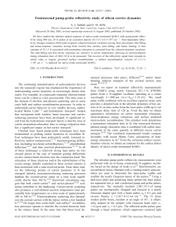 Femtosecond pump-probe reflectivity study of silicon carrier dynamics