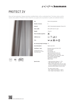 Article data sheet PROTECT IV