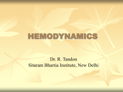 haemodynamics