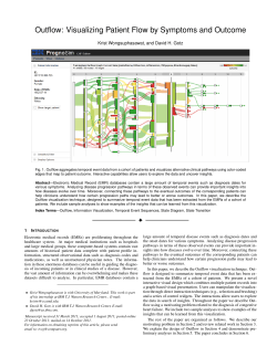 Outflow: Visualizing Patient Flow by Symptoms and Outcome