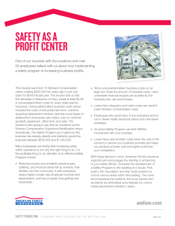 Safety as a Profit Center - American Family Insurance
