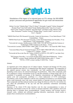 Simulations of the impact of co-injected gases on CO2 storage, the