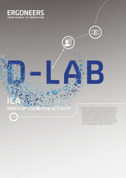 ICA - Index of cognitive workload