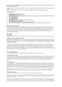 ICG400 manual - RC Models Distribution Ltd