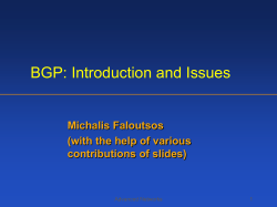 BGP routing