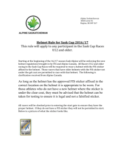 New Helmet Rule Confirmation Click Here.