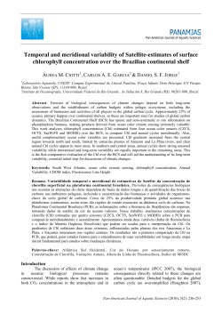 Temporal and meridional variability of Satellite