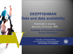 The data - Ifremer