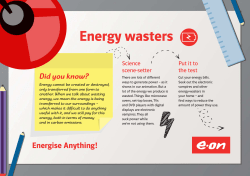 Energy wasters