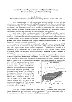 Gel-like Aspect of Polymer Mixture with Dynamical Asymmetry