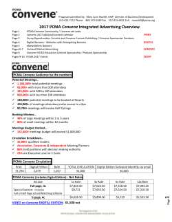 PCMA Digital Advertising