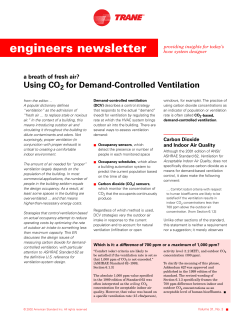 Trane Engineers Newsletter, vol 31-3