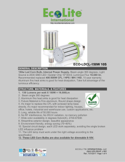 ECO-LDCL-150W10S - EcoLite International