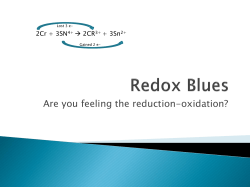 Redox - BowNET