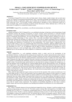 SMALL, COST-EFFICIENT STOPPED