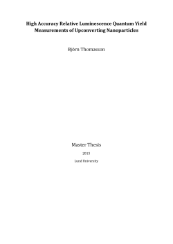 High Accuracy Relative Luminescence Quantum Yield