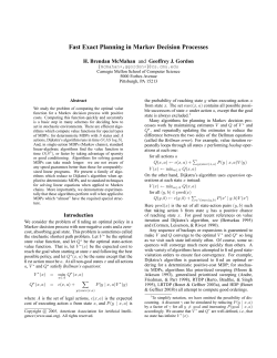 Fast Exact Planning in Markov Decision Processes