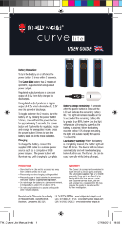 user guide - Totally Wicked