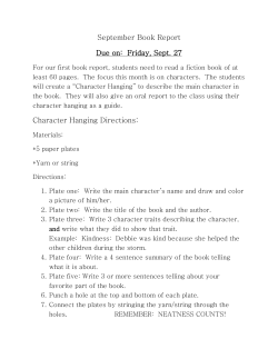 Due on: Friday, Sept. 27