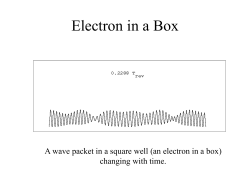 Electron in a Box