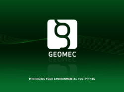 geomec group - UK Government Web Archive