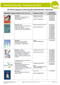 TP-007 Form Portrait - TAFE Queensland Gold Coast