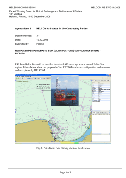New Polish PSS PetroBaltic Beta (oil rig platform) configuration