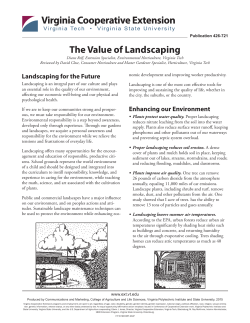 The Value of Landscaping