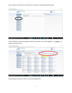 How to choose or forecast for new classes for next year on a Student