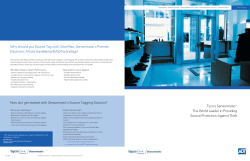 Tyco`s Sensormatic– The World Leader in Providing Source