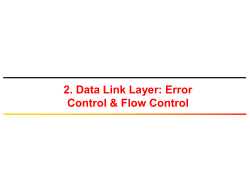 Data Link Layer