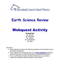 Earth Science Review